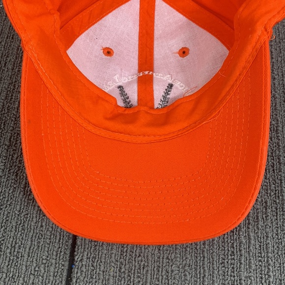 Police Athletic League Huntington Baseball Hat Unisex Adjustable Orange Cap - Picture 10 of 13